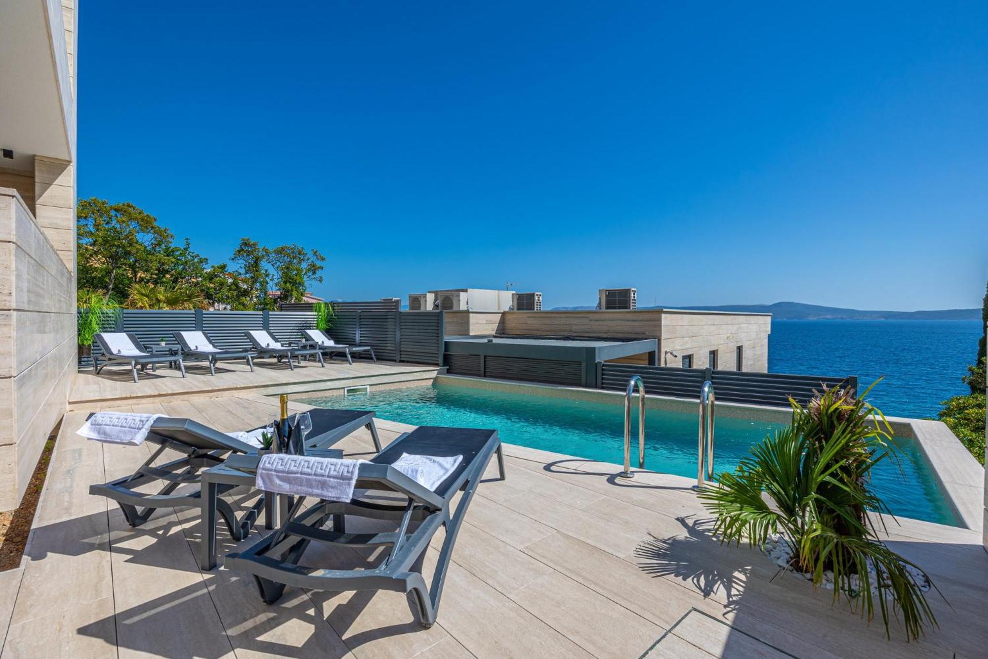Villa Lana I Crikvenica Bagian luar foto