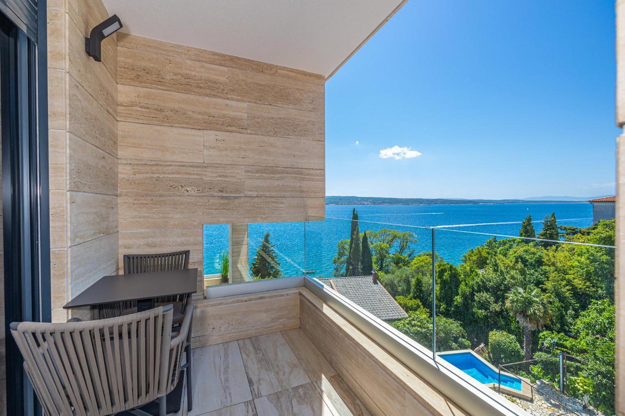 Villa Lana I Crikvenica Bagian luar foto