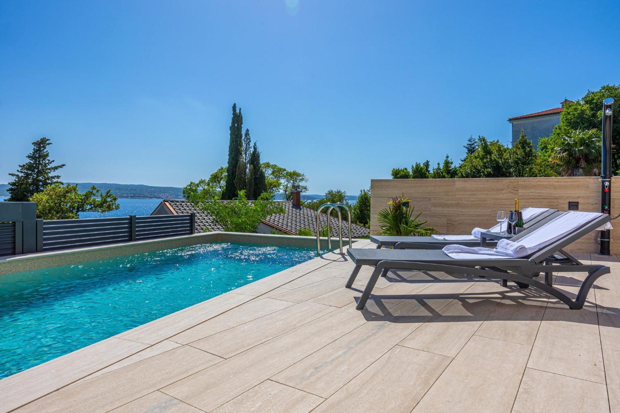 Villa Lana I Crikvenica Bagian luar foto